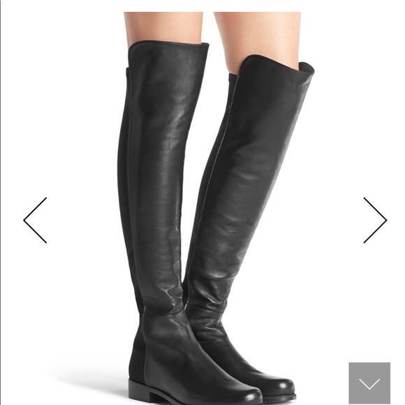 Leather designer boots NEVER Worn - Picture 3 of 4